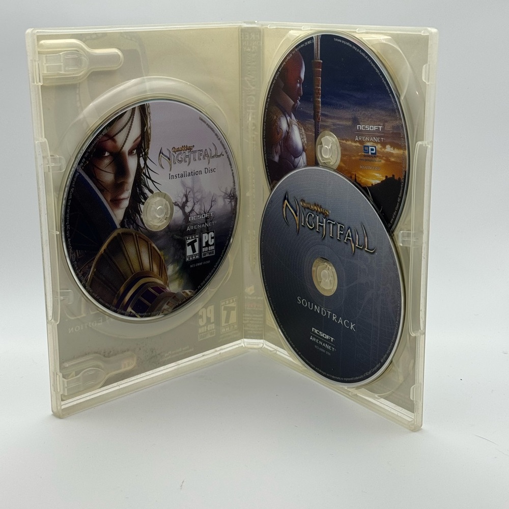 Guild Wars: Nightfall Collector's Edition PC CD-ROM Complete Set Untested As-Is - Picture 2 of 6